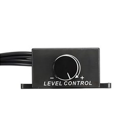 UNIVERSAL Car Input & Output Bass Amplifier Remote Level Control Knob Stereo RCA