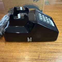 Cortelco 250000-VBA-20M Desk Phone in Black, Retro Decor Black Desk New In Box