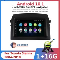 7” For Android 10.1 Quad-core Car Stereo Radio GPS WIFI For Toyota Sienna 04-10