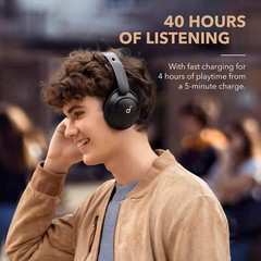 Soundcore Life Q30 Wireless Headphone Bluetooth Over Ear Headset Hi-Res Earphone