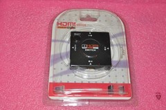 HDMI 3-Port 1080P Switcher Splitter Adapter 3 Input to 1 Output device NEW pkg