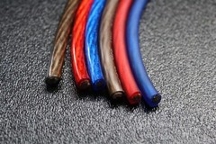 8 GAUGE WIRE AWG SHINY OR FLEX PRIMARY STRANDED POWER AUTOMOTIVE BATTERY CAR LOT