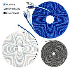 4 Gauge OFC Complete Amp Wiring Install Kit, AMPKIT-4GA-ELITE