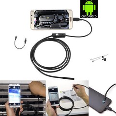 6 LED 720P Waterproof 5.5/7mm Lens Endoscope Inspection Camera For Android Phone