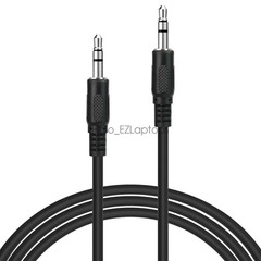 3.5mm Male To Male AUX Stereo Audio Cable 1M Car iPad PC Speaker Cord