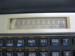 Hewlett Packard HP 12C Financial Calculator with case – BRAZIL – FREE SHIPPING