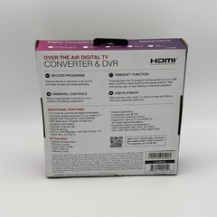 Core Innovations CTCB105 Digital TV Converter Box DVR Remote Manual Cables Box