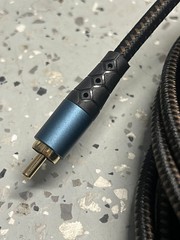 EMK RCA Subwoofer Cable RCA to RCA Audio Cable 24k Gold Plated 42′ Feet – UNUSED