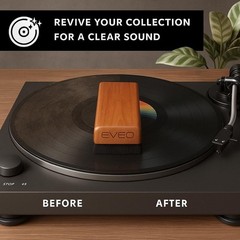 EVEO Vinyl Record Cleaning Kit – 4In1 Vinyl Record Cleaner Kit for Vinyl Records