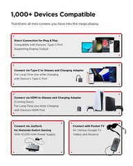 RayNeo Air 3s AR/XR Glasses – 201″ 120Hz FHD HueView Display (NEW)