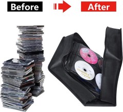 520 Pcs Disc CD Storage Case DVD Organizer Holder Bag Wallet Album Media Video