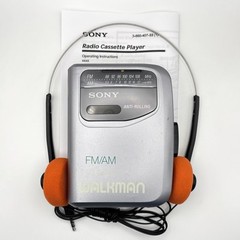 Sony Walkman WM-FX141 AM/FM Cassette Player – New Belt – Reconditioned