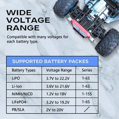 B6AC 80W Lipo Battery Balance Charger 6Amp Discharger, RC Hobby Battery Charger