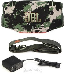 JBL Xtreme 4 Waterproof Portable Bluetooth Speaker – Black Camo