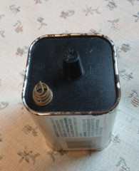 Vintage Eveready Classic Lantern Battery 6 Volts No. 509 UPC error 039800012487