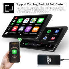 7inch Single 1Din Android 9.0 Car Stereo Carplay Radio GPS Navi Wifi Head Unit