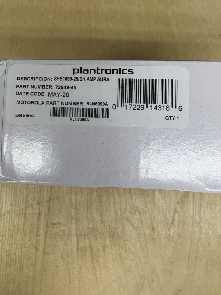 New Poly 72949-45 SHS1890-25/DH, RLN6099A AURA Headset Amplifier