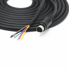 Mini-8P Cable ,Mini DIN 8 pin Male MD8 to Wire End Connecter Adapter Cable for P