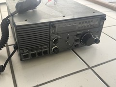 Icom IC-M700 HF Marine SSB Transceiver w Mic VTG Tested Made in Japan Works