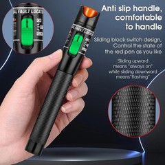 Visual Fault Locator Fiber Optic Tester VFL Fiber Optic Cable Tester Meter FC