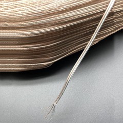 15FT 22/24/26/30 AWG 2P Transparent Parallel Copper Core Wire