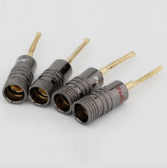 2MM Copper Banana Plugs Gold Plated Braided Speaker Cables Connectors Multiple