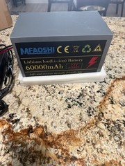 Mfaoshi 72V 30Ah Li-Ion Battery Pack with LED Power Indicator and 50A BMS