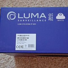 Luma 310 Series Dome Camera LUM-310-DOM-IP-WH (White) Home Security