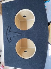 ZEnclosures 2-10″ Subwoofer Sub Box for the TESLA MODEL 3 with LOGO