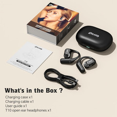 Open Ear Headphones,Over Ear Earbuds with Ergonomic Earhook,Bluetooth Headphones