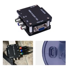 Component YPbPr to RGBS/VGA Converter for Retro Game Console/Set-top Box/DVD