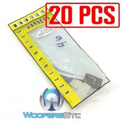 20 pcs CC-3468 70-5511 FWH446 FORD AMPLIFIER CAR STEREO WIRING ADAPTER HARNESS