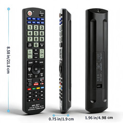ARC-8in1 Universal Remote Control For Samsung, Vizio, LG, Sony, Sharp, Panasonic