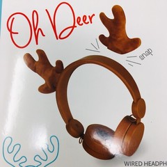 Headphones Ativa Kids Over-The-Ear Wired Headphones, Oh Deer, KD-27 Gift