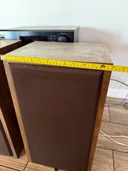 VINTAGE Pioneer Sonic Bass Reflector Speaker. 23x13x10 Read Description