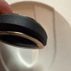 Bellabeat Black/Gold Leaf Chakra HT-30LF-PR-01 ~ Tested Works / Replaced Battery