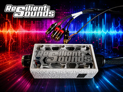 Resilient Sounds Premium LED Voltmeter Bass Knob w/Bluetooth (Made in USA)