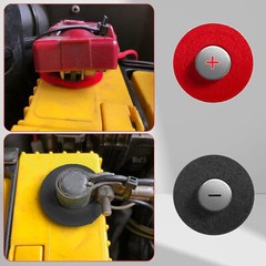 Battery Post Shims x 10 Battery Terminal Shim w/ x 12 Battery Terminal Felt Pads