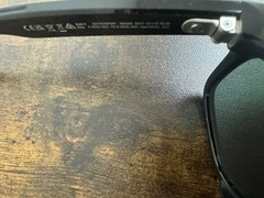 Ray-Ban Meta Wayfarer RW4008 601/71 53mm AI Glasses Shiny Black