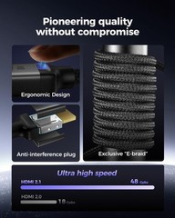 Silkland Certified HDMI 2.1 Cable, [4K@240Hz 144Hz 120Hz, 8K@60Hz] 1440P Ultr…