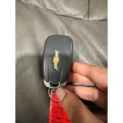 Chevrolet Sonic 2018 4-Button Remote Start Key Fob Black Gold Bowtie OEM Used