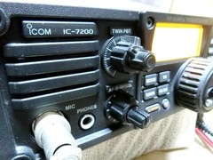 Icom IC-7200M HF 1.9MHz-50MHz Output 0.030MHz-60.000MHz Display 50W Transceiver