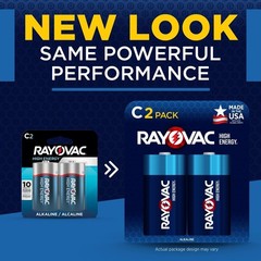 Brand New C Batteries, 12 Pack, Household Use