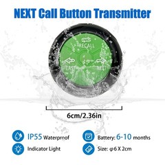 Multi Window Wireless Queue Call System – 1 Display+4 Button+1 Numbering printer