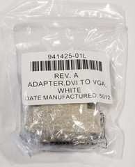 NEW White DVI-I Dual Male to VGA Female Video Adapter computer pc HDTV LCD TV