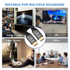 8K HDMI 2.1 Cable 1m 2m 3m 4m Ultra High Speed 8K@60Hz 48Gbps Dynamic HDR eARC