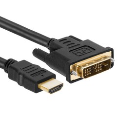 DVI to HDMI Cord DVI Adapter HDMI Cable 1080P M to M Projector HDTV PC PS4 XBOX