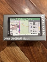 Garmin Drive Smart 65 & Traffic Automotive Navigator GPS 6.95” Live Routes NEW