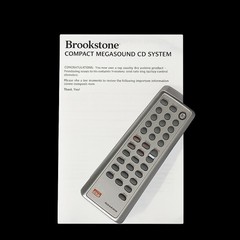 Brookstone Compact MegaSound CD System AM/FM Stereo – Wall Mountable – NIB
