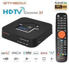 2026 GTMedia X1 ATSC 3.0/1.0 DRM 4K 11 Smart Converter Box Nextgen OTA HDTV DVR